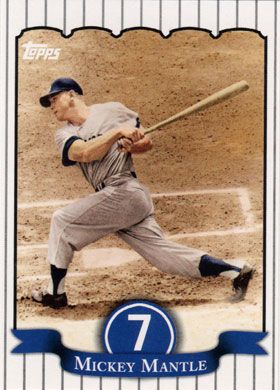 2007 Topps Update Target #MMLB-6 Mickey Mantle