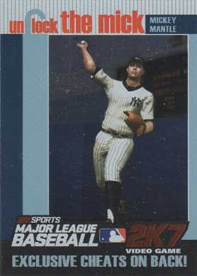 2007 Topps Unlock the Mick #2 Mickey Mantle 