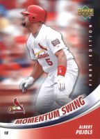 2007 Upper Deck First Edition Momentum Swing #MS-AP Albert Pujols