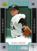 2007 Upper Deck Triple Play Performers #TP-MC Miguel Cabrera 