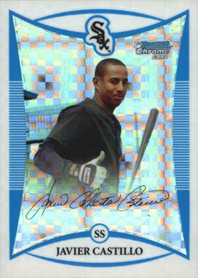 2008 Bowman Chrome Prospects X-Fractor #BCP46 Javier Castillo