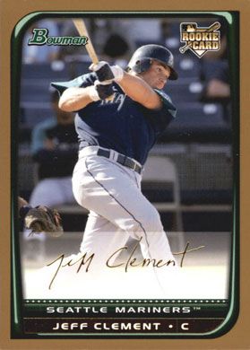 2008 Bowman Gold #210 Jeff Clement