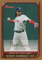 2008 Bowman Gold #30 Manny Ramirez 