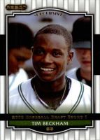 2008 Razor Signature Series #1 Tim Beckham