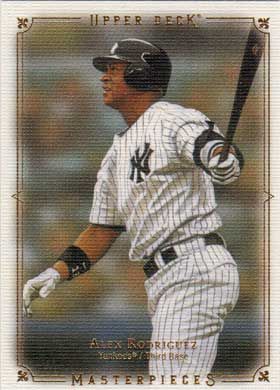 2008 Upper Deck Masterpieces #62 Alex Rodriguez 