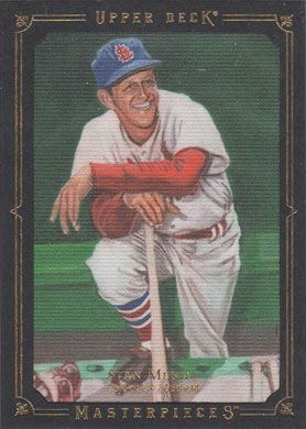 2008 Upper Deck Masterpieces Black Framed #117 Stan Musial 