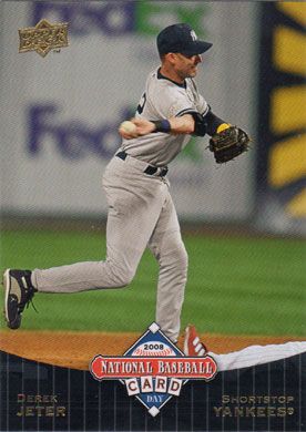 2008 Upper Deck National Day #UD10 Derek Jeter 