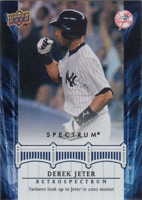 2008 Upper Deck Spectrum Derek Jeter Retrospectrum #DJ66 