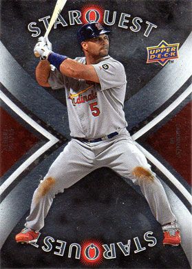 2008 Upper Deck StarQuest Common #SQ-16 Albert Pujols