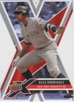 2008 Upper Deck X Die Cut #68 Alex Rodriguez 