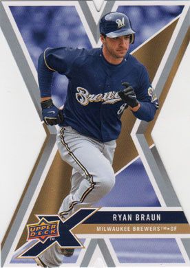 2008 Upper Deck X Die Cut #56 Ryan Braun 