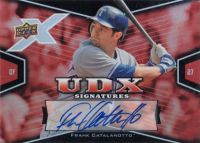 2008 Upper Deck X Signatures #FC Frank Catalanotto Autographed