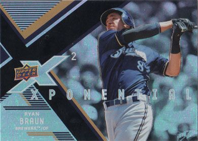 2008 Upper Deck X XPonential X2 #X2-RB Ryan Braun 