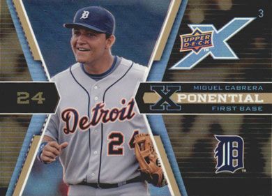 2008 Upper Deck X XPonential 3 #X3-MC Miguel Cabrera 