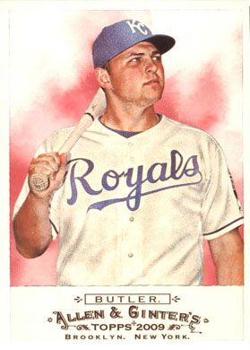 2009 Topps Allen & Ginter #337 Billy Butler SP 