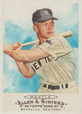 2009 Topps Allen & Ginter #136 Mickey Mantle 