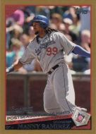 2009 Topps Gold #326 Manny Ramirez Postseason Highlights 