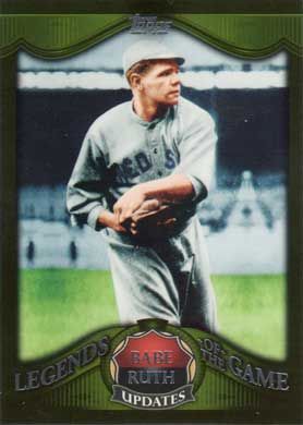 2009 Topps Legends of the Game #LGU6 Babe Ruth 