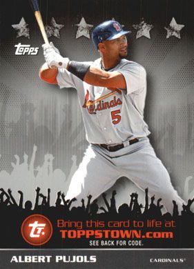 2009 Topps Town #TTT13 Albert Pujols