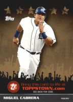 2009 Topps Town Gold #TTT18 Miguel Cabrera 