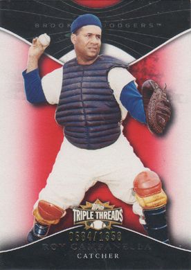 2009 Topps Triple Threads #56 Roy Campanella 