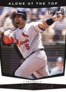 2009 Topps Unique Alone at the Top #AT02 Albert Pujols