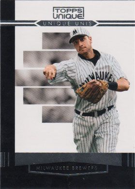 2009 Topps Unique Unique Unis #UU02 Ryan Braun 