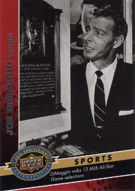 2009 Upper Deck 20th Anniversary #1350 Joe DiMaggio 