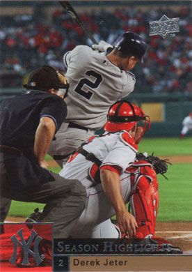 2009 Upper Deck #466 Derek Jeter Season Highlights 