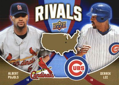 2009 Upper Deck Rivals #R3 A. Pujols/D. Lee