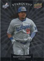 2009 Upper Deck Starquest Blue Uncommon #SQ-21 Manny Ramirez 