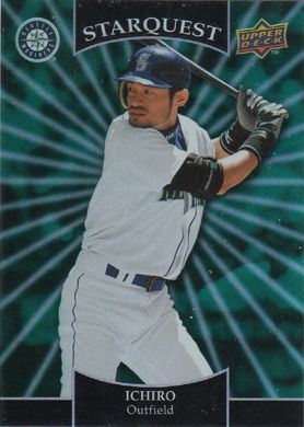 2009 Upper Deck Starquest Emerald Super Rare #SQ-12 Ichiro 