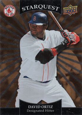 2009 Upper Deck StarQuest Gold Rare #SQ-8 David Ortiz