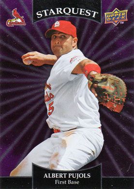 2009 Upper Deck StarQuest Purple Common #SQ-1 Albert Pujols