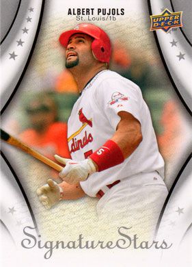 2009 Upper Deck Signature Stars #8 Albert Pujols