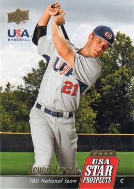 2009 Upper Deck Signature Stars USA Star Prospects #USA-8 Bryce Harper 