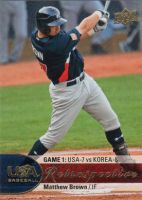 2009 Upper Deck USA National Team Retrospective #USA-1 Matthew Brown 