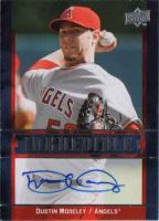 2009 Upper Deck Inkredible #MO Dustin Moseley Autographed 