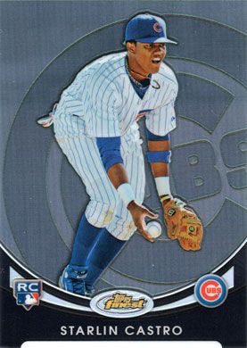 2010 Finest Rookie Redemptions Blue Refractor #FFR-3 Starlin Castro