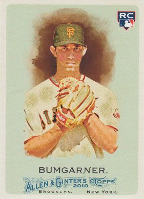 2010 Topps Allen & Ginter #6 Madison Bumgarner 