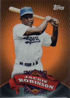 2010 Topps Chrome Target Exclusive Refractor #BC-5 Jackie Robinson 