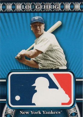 2010 Topps Logoman #HTA-28 Lou Gehrig 