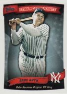 2010 Topps Peak Performance #PP-5 Babe Ruth 