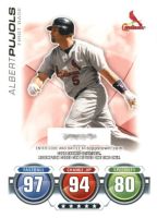 2010 Topps Update Attax Code Cards #66 Albert Pujols