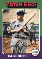 2010 Topps Vintage Legends Collection #VLC-31 Babe Ruth