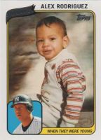 2010 Topps When They Were Young #WTWY-AR Alex Rodriguez 