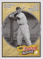 2010 Upper Deck Baseball Heroes #BH-6 Joe DiMaggio 