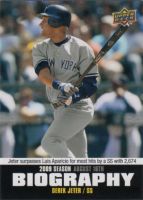 2010 Upper Deck Season Biography #SB-151 Derek Jeter 