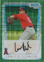 2011 Bowman Chrome Prospects Green X-Fractor #BCP156 Cameron Bedrosian 