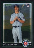 2010 Bowman Chrome #218 Tyler Colvin